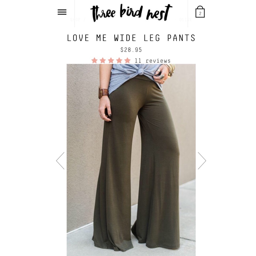 NEVER WORN Wide leg flare pants
